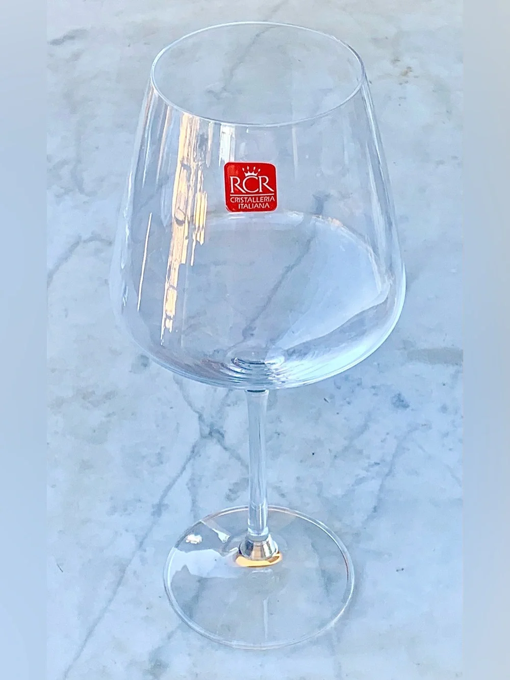 RCR CRISTALLERIA ITALIANA ARIA SOMMERLIER RED WINE GLASSES SET 4 NEW 26.5oz